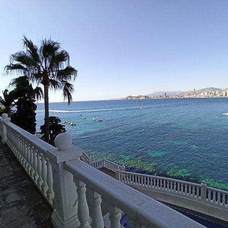 Estudio Primera Linea Con Acceso Privado Al Mar Benidorm Exterior foto