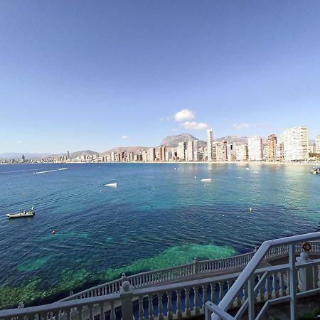 Estudio Primera Linea Con Acceso Privado Al Mar Benidorm Exterior foto